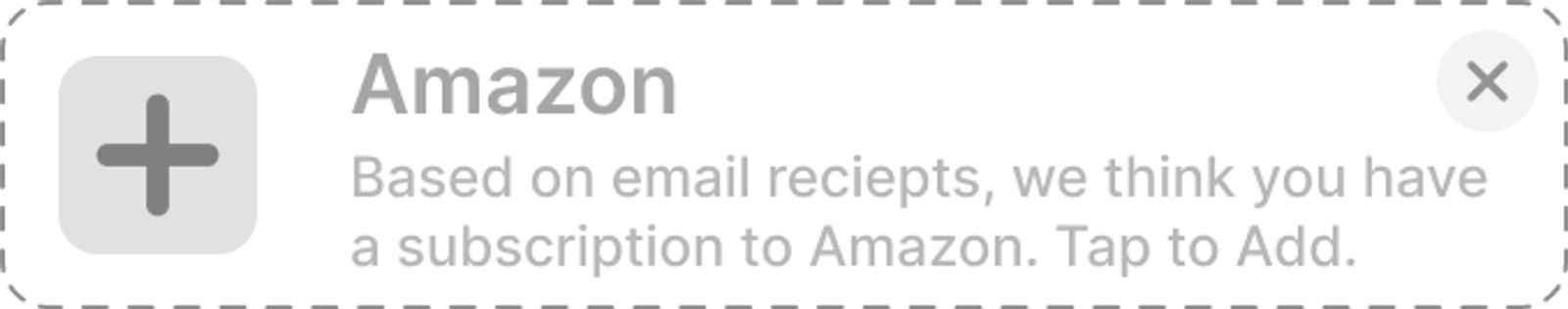 Rework 'Suggested'. People read the suggested-expenses feature as an ad nudging them to subscribe. I reframed it as recurring charges detected from their own activity.