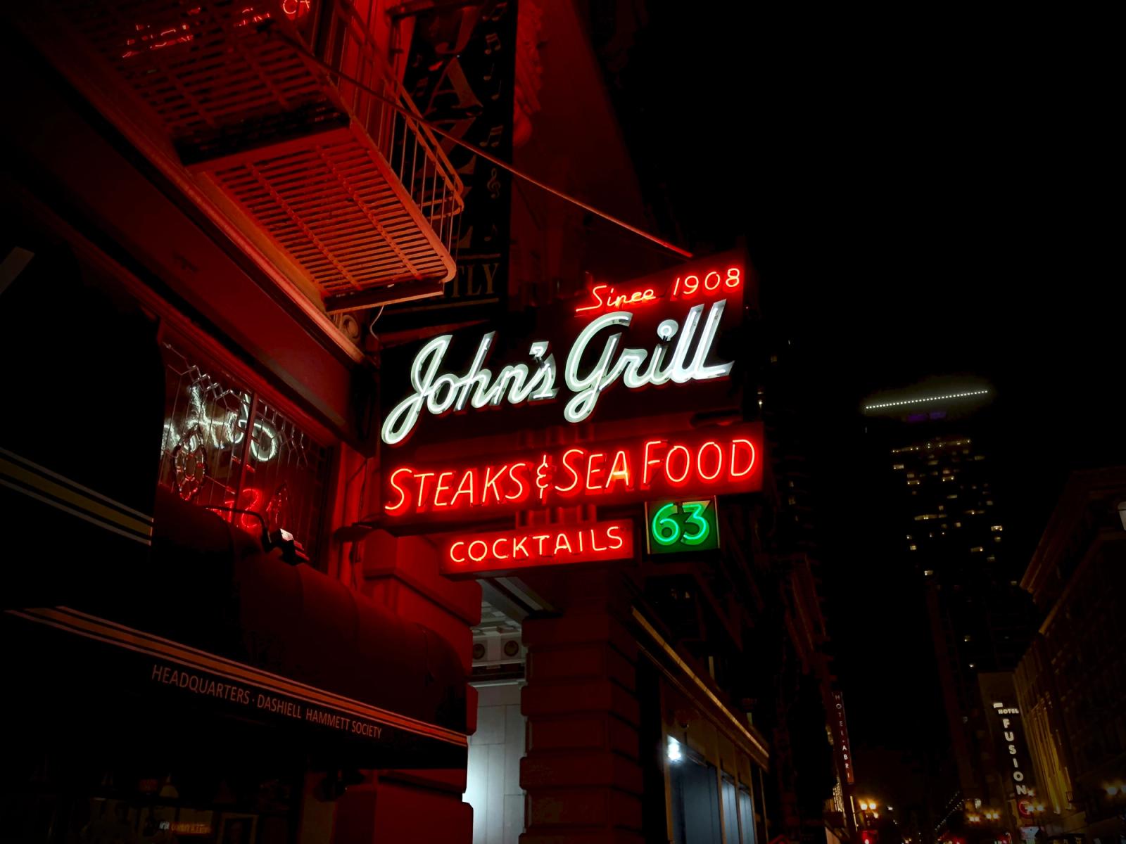 John's Grill reference