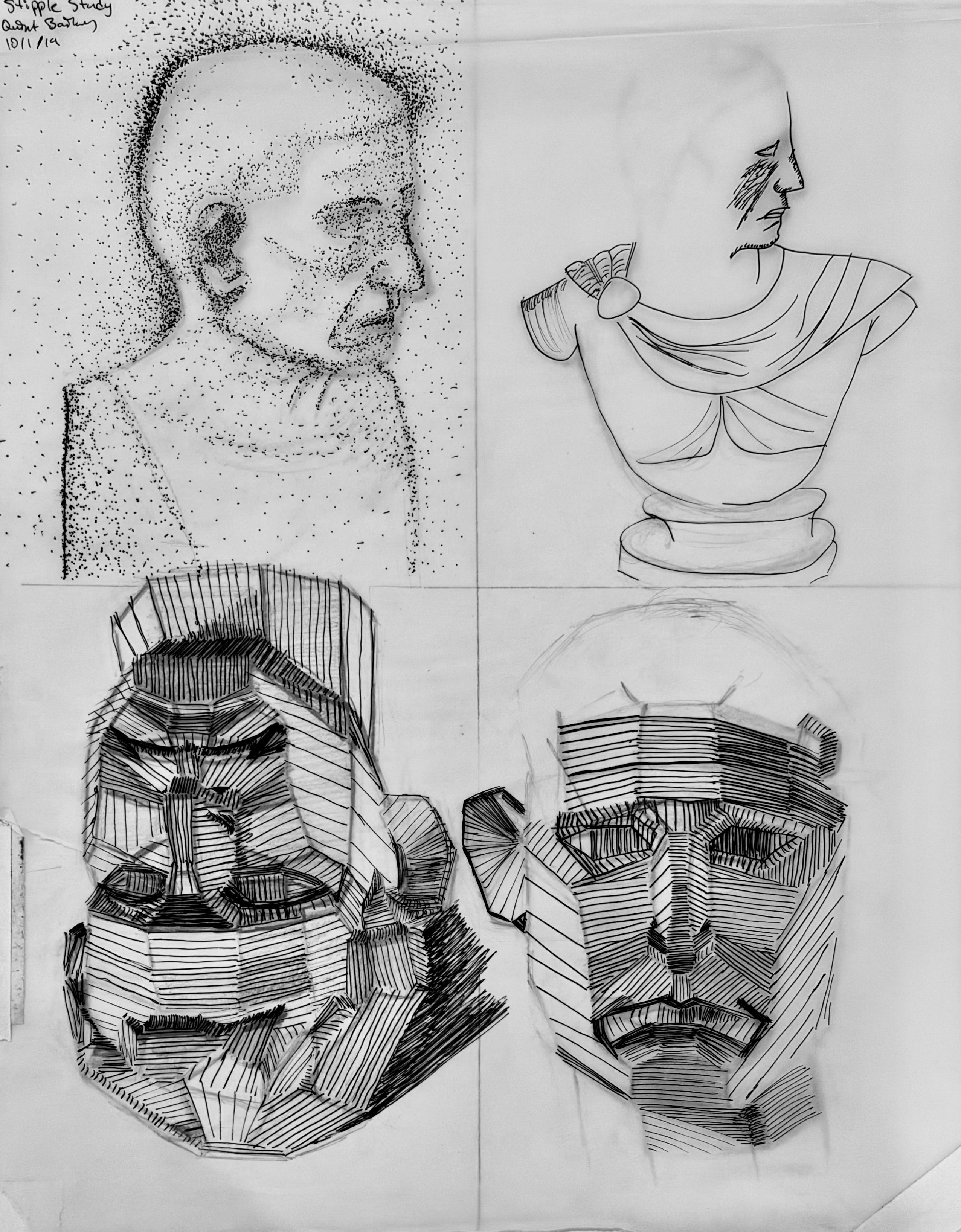 Bust Shading Study