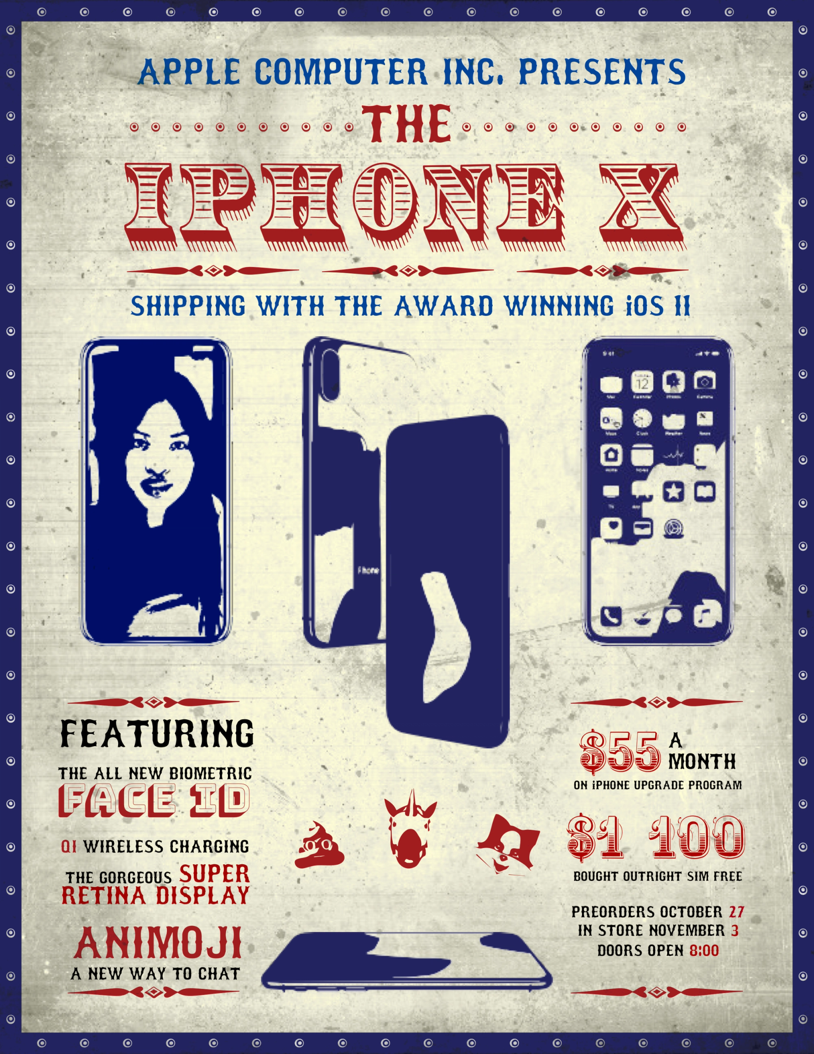 Victorian iPhone Ad