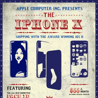 Victorian iPhone Ad