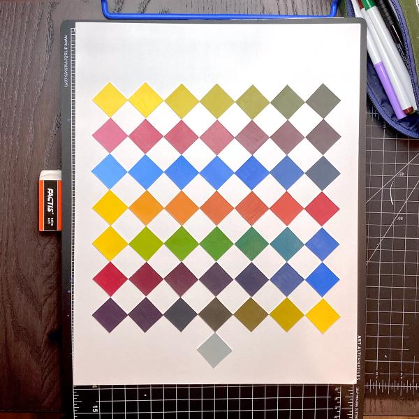 Swatch Blending process 7